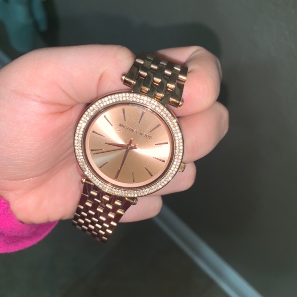 Micheal Kors Rose Gold Watch